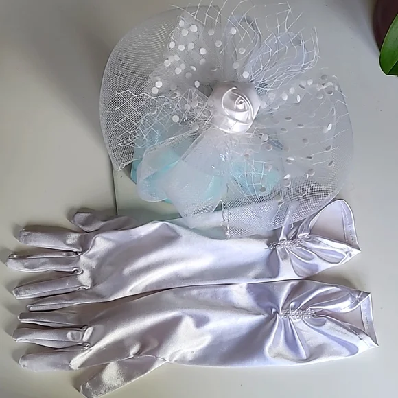 No brand | Accessories | Fascinator And Matching Gloves Size  display picture 3